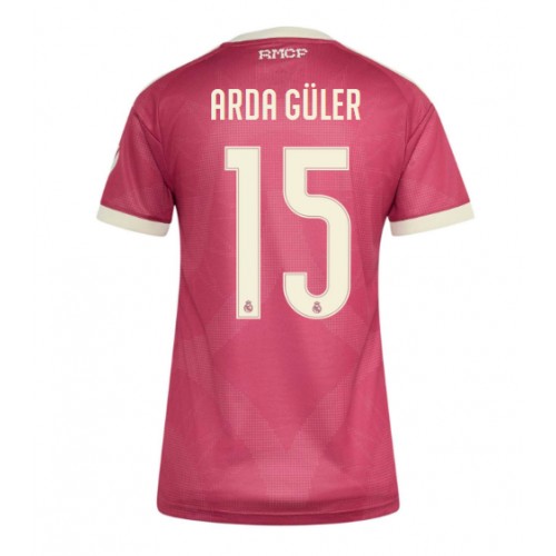 Real Madrid Arda Guler #15 Kolmaspaita Naiset 2026-27 Lyhythihainen